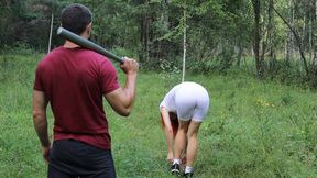 Russian Housewife Gets Railed in Woods, Cum-Filled Anal&#x1F44C;-to-Mouth