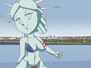 Tansau Lady Liberty Sexy Compilation