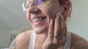 Ultra Deep Dental Routine – Retractor, Magnifier Check, Brushing, Finger Polishing & Tongue Scraper Finish