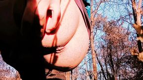 Ass Massage In The Sunlight