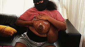 Maja meets Angel Part 1 - Busty Angel shows her huge Tits (Clip No 2791 - mp4 version)