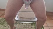 Sissy Caged Bunny Goes Crazy With Her Ass