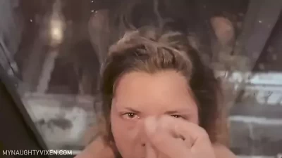 Playful Blowjob and Face Spanking Fun - Naughty Vixen Adventure