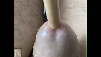 Wooden rod in my urethra
