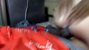 Stepdad corrupts stepdaughter into gangbanging her in a lusty creampie &mdash;  riding raw until cumming!