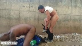 Behind the Building Wall