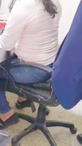 Powerful moment from &quot;I finally got my coworker to fuck me in my office parte 2&quot;