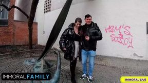 Curvy Milf Lady Lyne Strips Down in Public and Enjoys an Unforgettable Encounter with a Well-Endowed Lover – Immoral F.