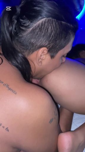 Eating This Rich Bitch's Vagina