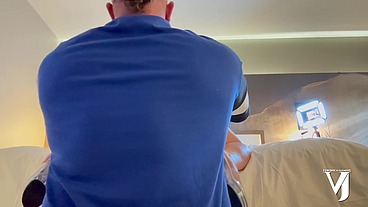 Crushed BBW facesits muscular guy with fat pussy