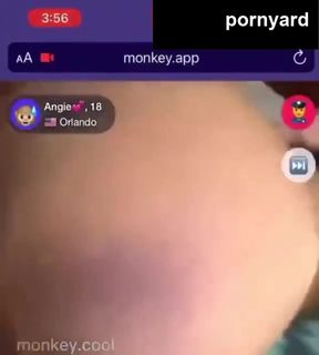 Webcam teen gets caught on cam while reacting to homemade content