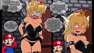 Bowsette Caught Riding Mario's Dick!!