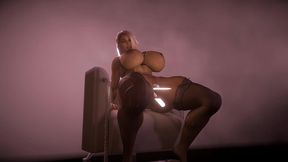 thick buff chick dildo music video