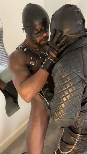 Black Muscle Orders Full Body Worship as Prelude to Fuck Session