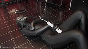 Intense Breathplay - Gasmask Girl