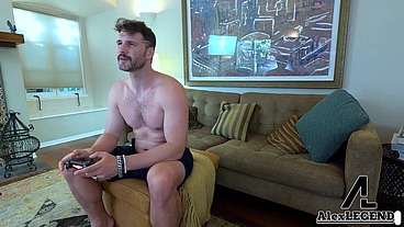 Alex & Tommy Blast Their Cum All Over Tru After Intense Deepthroat!