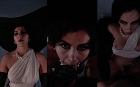Valentina Nappi Is Lady Dimitrescu From Resident Evil, and She Uses Her Evil Power to Suck as Many Dicks as She Can.