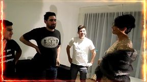 vinieron unos amigos y nos cojimos a la vecina , perla lopez ( parte 1 )