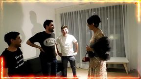 vinieron unos amigos y nos cojimos a la vecina , perla lopez ( parte 1 )