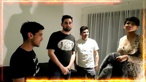 vinieron unos amigos y nos cojimos a la vecina , perla lopez ( parte 1 )