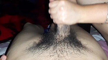 I fuck him so rich and dirty that he ends up cumming