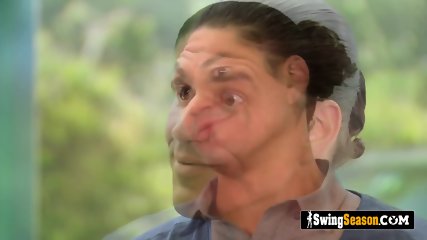 First time swingers get interviewed in amateur reality show