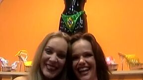 Fantastic German Babes Enjoying Hot Lesbian Bikini Threesome