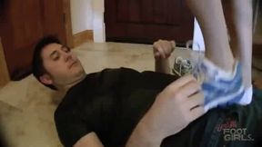 Sweaty sock smelling