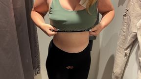 full version - having fun in a clothing store - dirty public action with a blonde girl