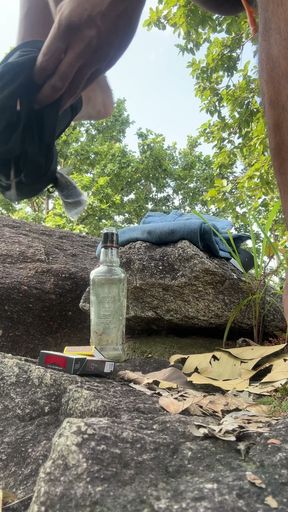 I tried to pierce my dick in outdoor but i failed