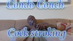 Condo Couch Cock stroking