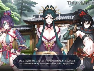 Harem Fantasy - Kinky Ninja Scroll Gameplay Part 1 - Entering the Hidden Village of Kagura