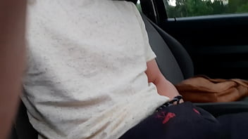 masturbation in the car