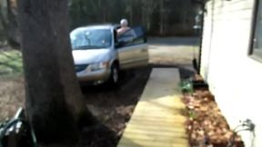 Sissy grandpa sucking cock