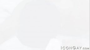 Horny hunk Lucas Leon gets intense and passionate rimming