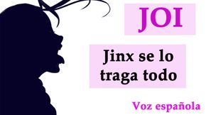 JOI con Jinx, quiere sacarte la leche a lo loco.
