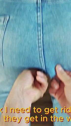 Stucking Stepsister POV Ripping Jeans