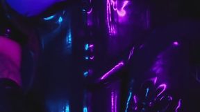 Your chance to worship KayaNicol's Shiny latex tits