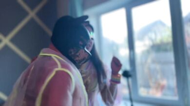 Student bisexual party - guys fuck each other and a sexy slut's pussy