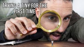 Trying a tiny for the first time - Lalo Cortez