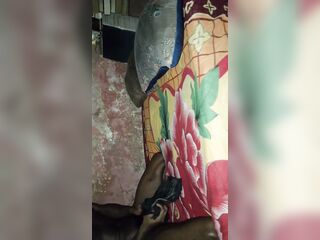 Afro Ebony dude showcasing his daybed skills