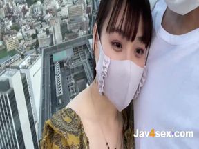 Unleash your carnal wish with this innocent-looking but sex-crazed lady from a dating app -JAV!