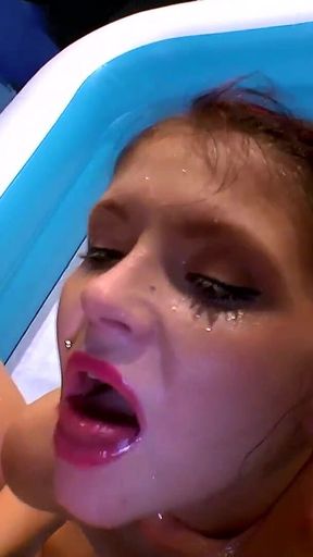 Sluts Drenched in Cum and Piss - Extreme Ggg Bukkake
