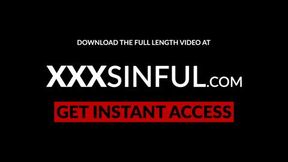Sweet sensual partners explore sin together