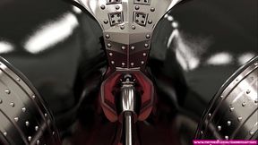Cute Teen Captured by Dentist - 3D BDSM Fetish Metal Bondage and Latex