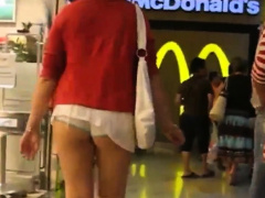 white ass cheeks candid