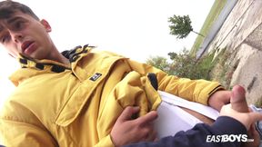 Big Dick Handjob in the Car with Finn Harper