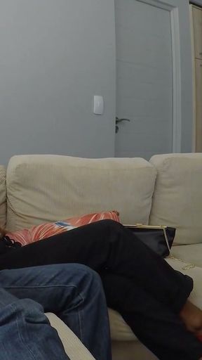 My EBONY TEEN GIRLFRIEND said she missed me... so I fucked her raw on the hotel bed all night   Clip 1