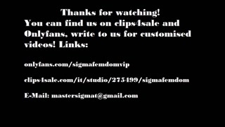 Sigma Femdom - Trampled in Denise's Dungeon