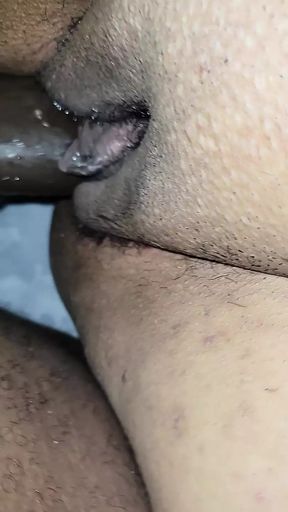 LatinaMilf wet ass pussy keeps squirting on BBC